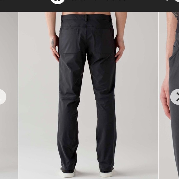 Lululemon ABC Pant Classic in Black Sz 36 - Picture 2 of 14